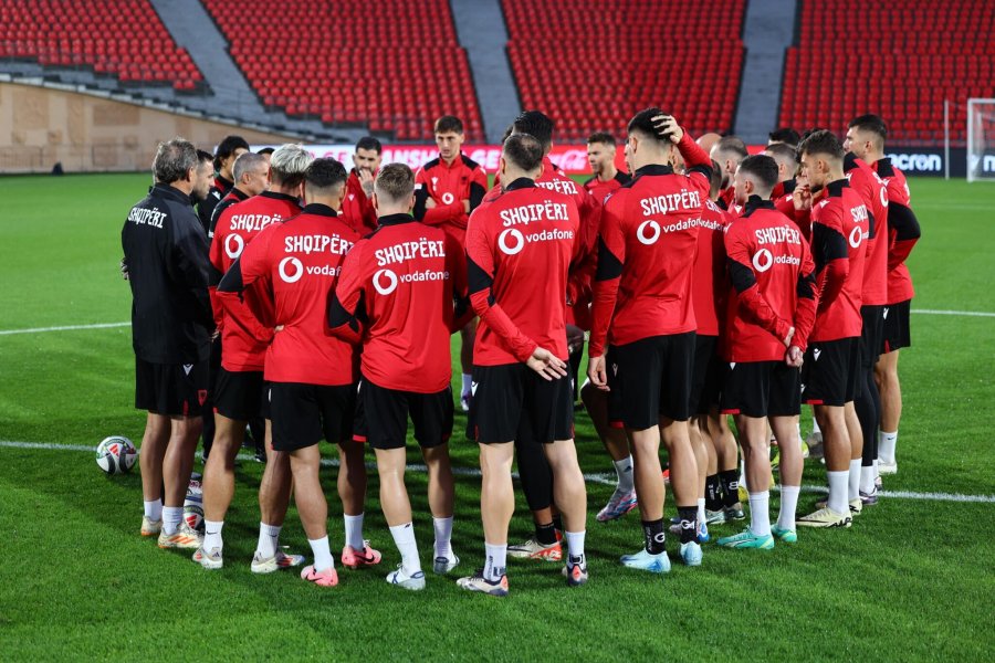 Nations League/ Kombëtarja mbyll përgatitjet në 'Mikheil Meskhi' për ndeshjen ndaj Gjeorgjisë