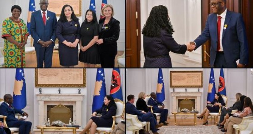 Osmani takon Mukwege, diskutojnë rreth mbështetjes për të mbijetuarit e dhunës seksuale