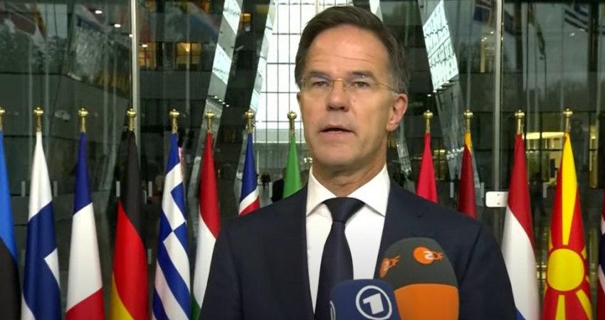 Rutte: NATO e mbështet procesin e dialogut mes Kosovës dhe Serbisë
