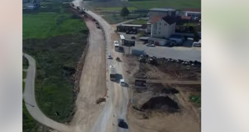 Liburn Aliu e inçizon me dron rrugën Prishtinë-Podujevë, por s’jep afat kur kryhet: Progres i dukshëm