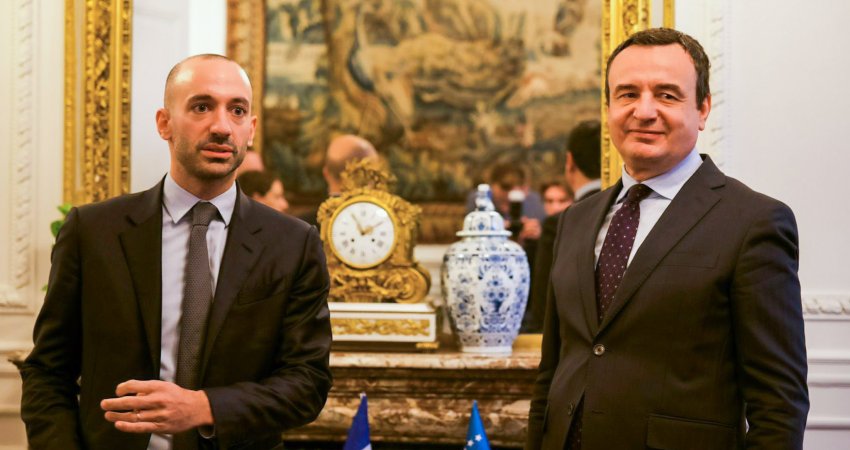 Kurti takohet me ministrin për Evropë të Francës, flasin për procesin e integrimit evropian të Kosovës