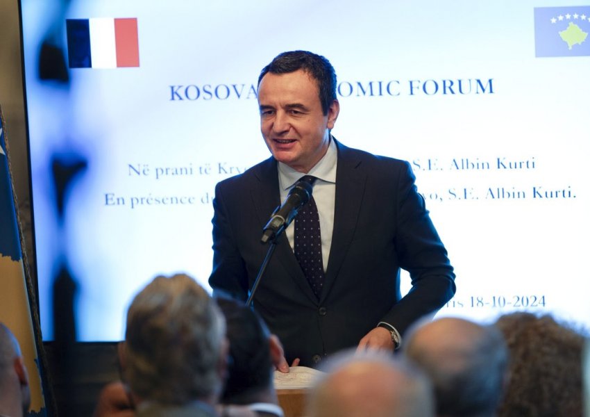 Kurti fton kompanitë franceze të investojnë në Kosovë