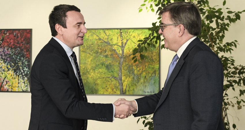 O’Brien paralajmëron: Është momenti që Kosova të përkufizojë pamjen e vet, Kurti e kupton këtë