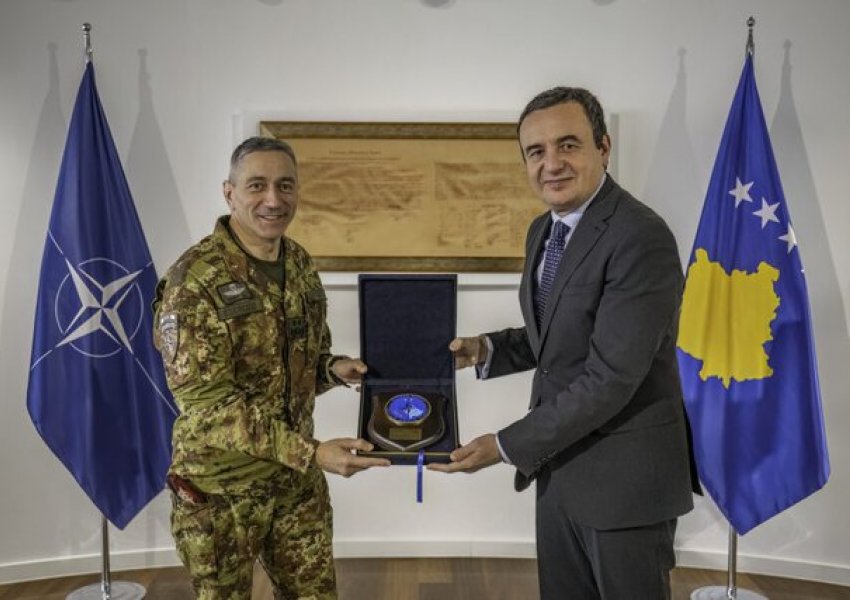 Albin Kurti takim me komandantin e KFOR-it, Barduani: Dialogu mes Kosovës dhe Serbisë, pikë kyçe për sigurinë në rajonal