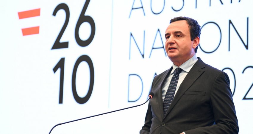Kurti uroi Ditën Kombëtare të Austrisë