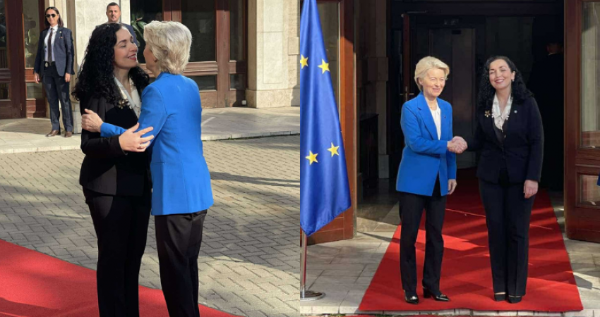 Von der Leyen pritet ngrohtësisht nga Osmani në Presidencë
