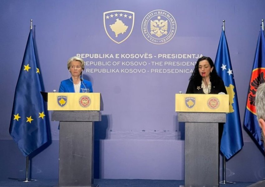 Vjosa Osmani: Është koha që BE-ja t’i heqë masat e padrejta ndaj Kosovës