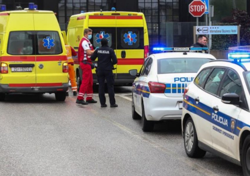 Kroaci, një burrë i armatosur futet brenda një spitali