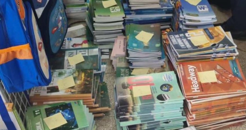 Sekuestrohen rreth 3 mijë libra shkollorë, dyshohet se ishin prodhuar pa të drejtë autoriale