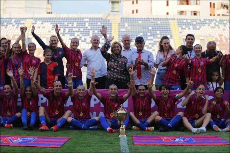 Futboll femra, Vllaznia debuton sot në Champions League