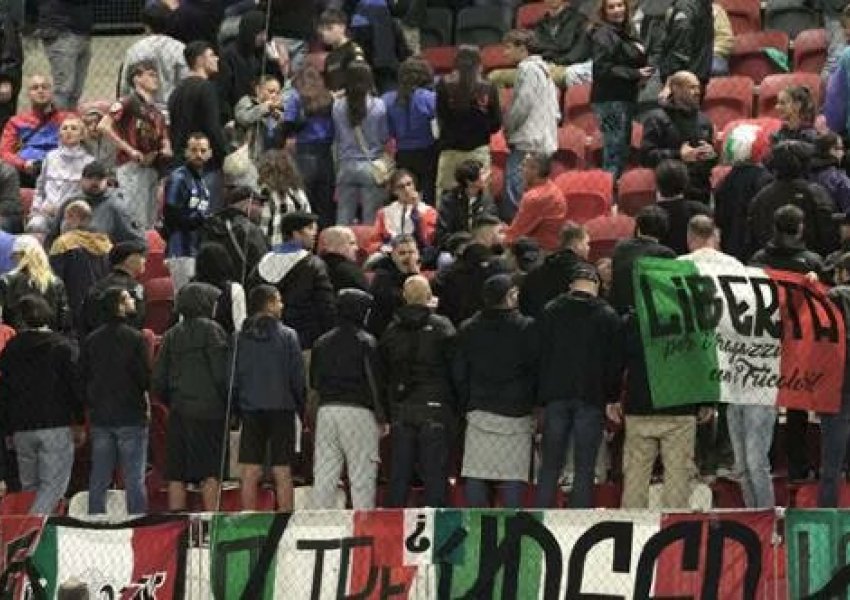 Protestë për luftën në Gaza, tifozët e Italisë kthejnë shpinën gjatë himnit të Izraelit