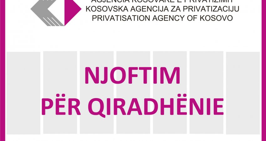 AKP shpall qiradhënie të 228 objekteve dhe tokave atraktive në të gjitha rajonet e Kosovës