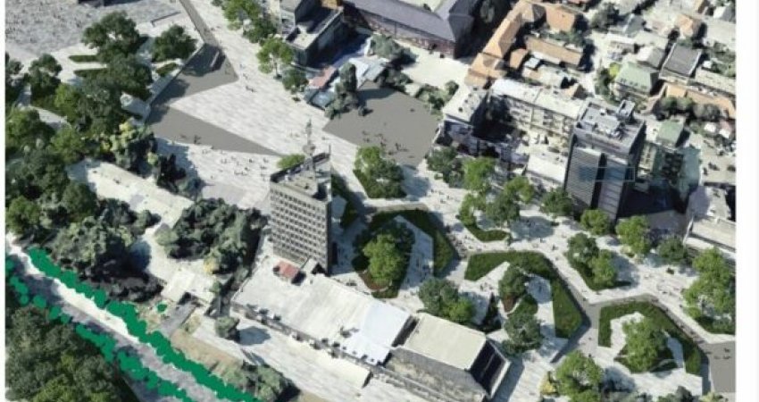 Pezullimi i tenderit 18 milionësh për sheshin “Xhorxh Bush”, pretendimet e kompanisë që u ankua në OSHP