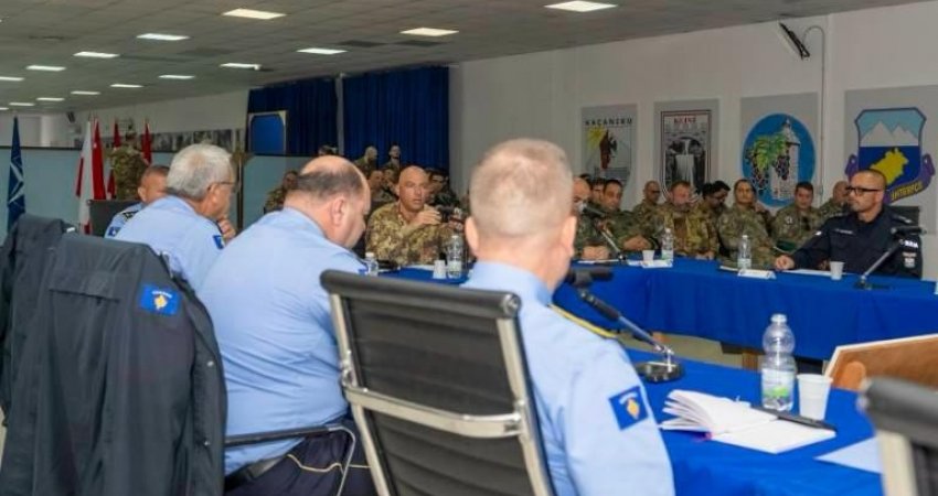 KFOR-i mbajti një konferencë të sigurisë dhe koordinimit me Policinë dhe EULEX-in