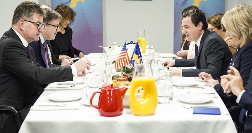 Kurti e Gërvalla pas takimit me O’Brien e Lajçakun: “Brukseli” e “Ohri” duhet të zbatohen të plota