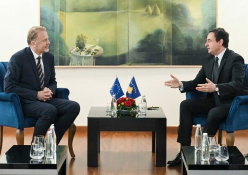 Kurti takon shefin e Zyrës së BE-së, ja për çfarë diskutuan