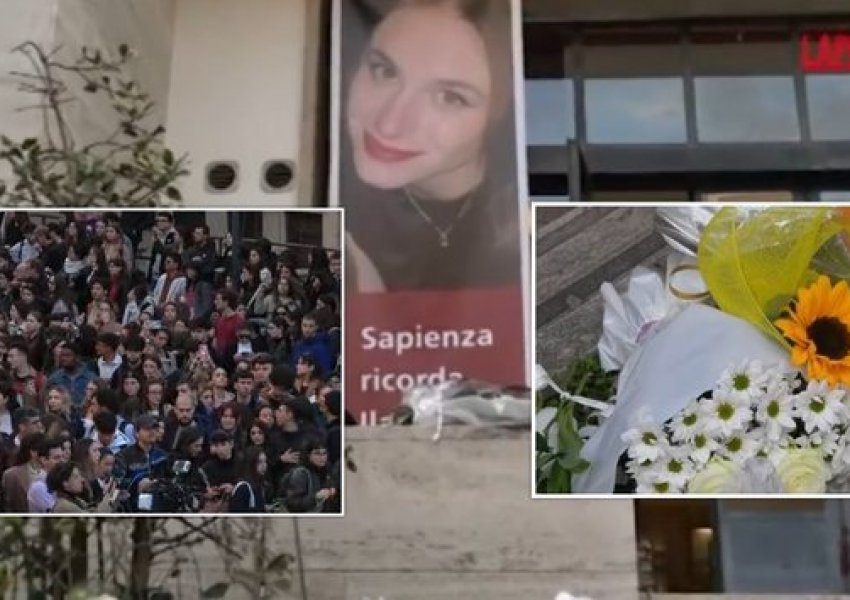 Një minutë heshtje dhe një protestë nga studentët italianë për Ilaria Sulën, shqiptaren që u vra nga i dashuri filipinez