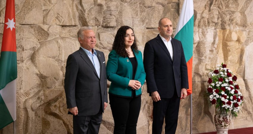 Osmani takohet me mbretin e Jordanisë dhe presidentin bullgar, diskutojnë për dialogun