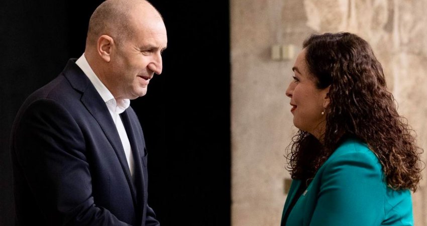Osmani takon presidentin e Bullgarisë: Diskutuam forcimin e partneritetit ndërmjet dy shteteve