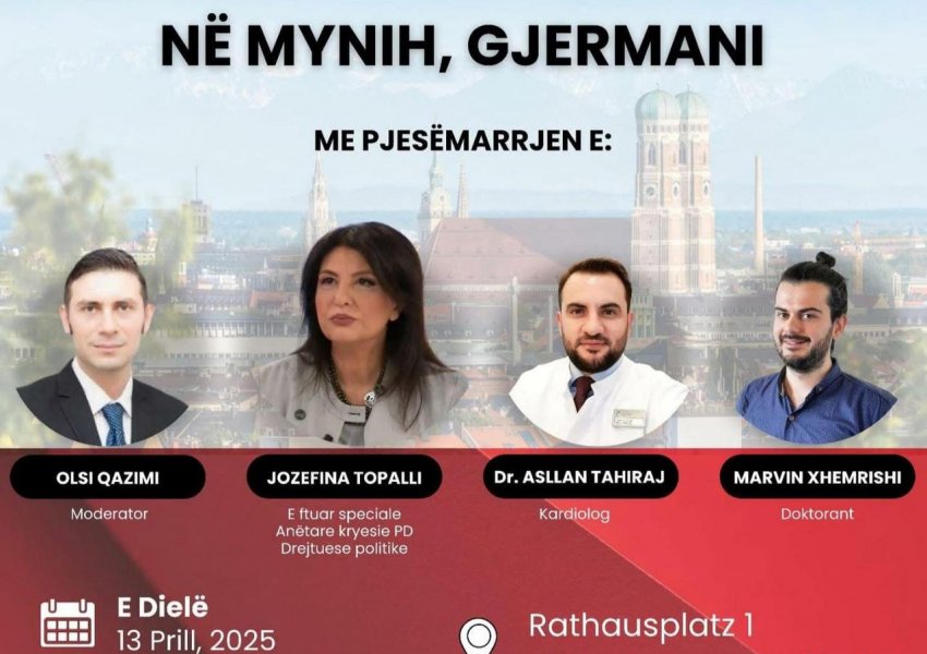 Takimi i Diasporës Shqiptare në Mynih: Pjesëmarrës nga Partia Demokratike dhe ekspertë të fushave të ndryshme