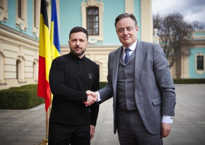 Kryeministri belg premton një paketë të re ndihme prej 1 miliardë eurosh në vitin 2025 për Ukrainën