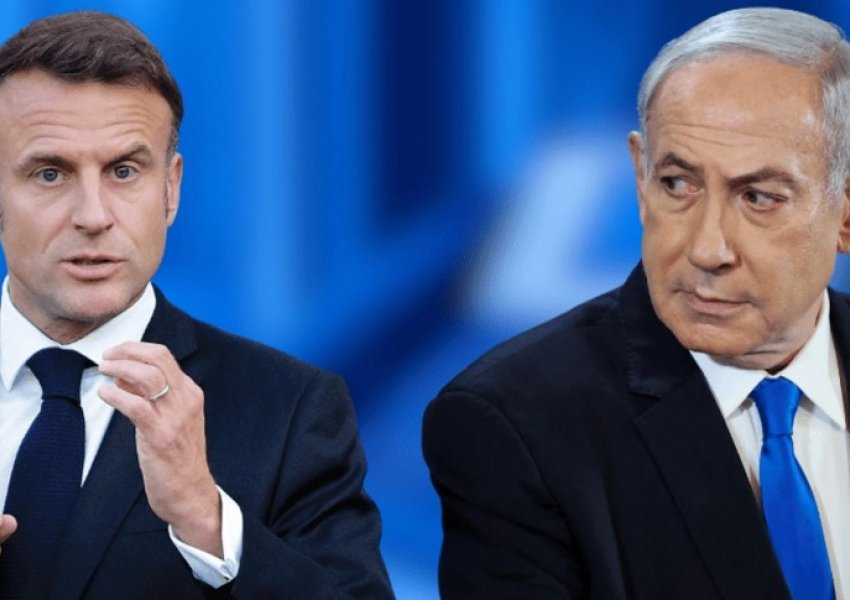 Përplasje diplomatike Francë-Izrael: Netanyahu sulmon Macron, përfshihet dhe i biri