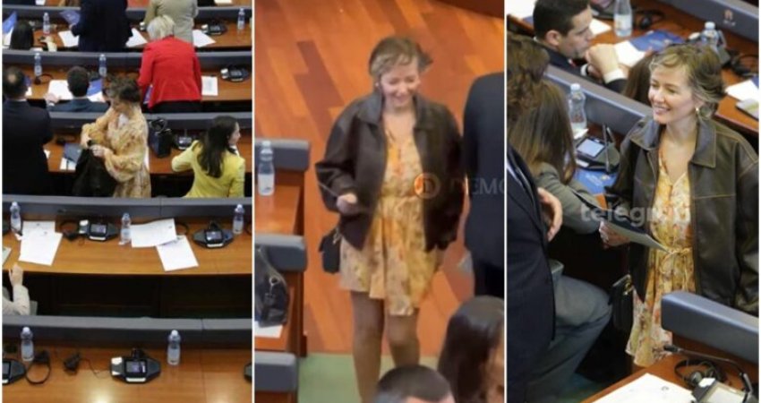Adriana Matoshi mori vëmendje me paraqitjen në seancën konstituive