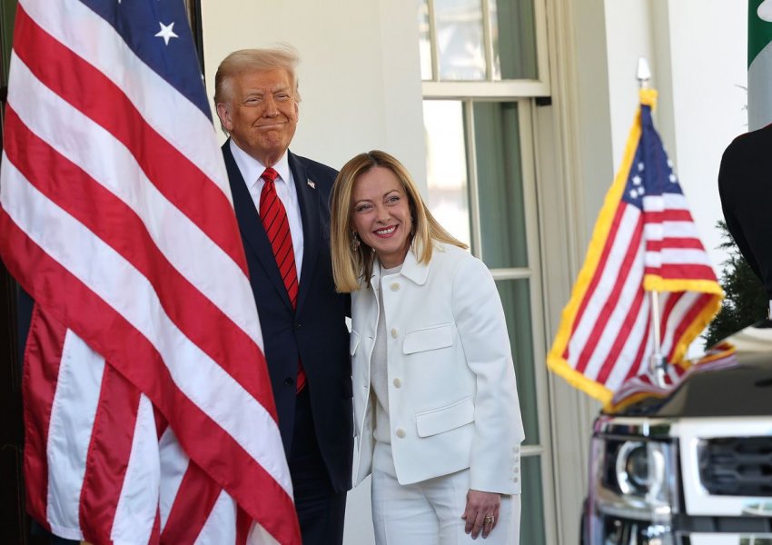 Trump pret Melonin në Shtëpinë Bardhë, presidenti i SHBA: Do kemi me patjetër një marrëveshje tregtare me BE
