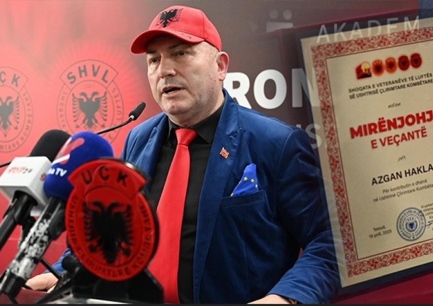 Veteranët e UÇK nderojnë Azgan Haklajn: Dha kontribut të jashtëzakonshëm për çlirimin e Kosovës
