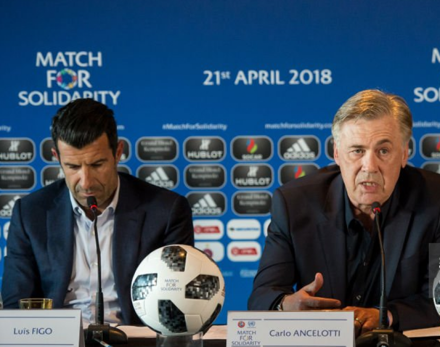 Figo: Ancelotti nuk diskutohet