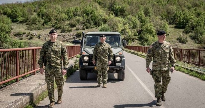 KFOR-i kroat patrullon në Komunën e Prizrenit
