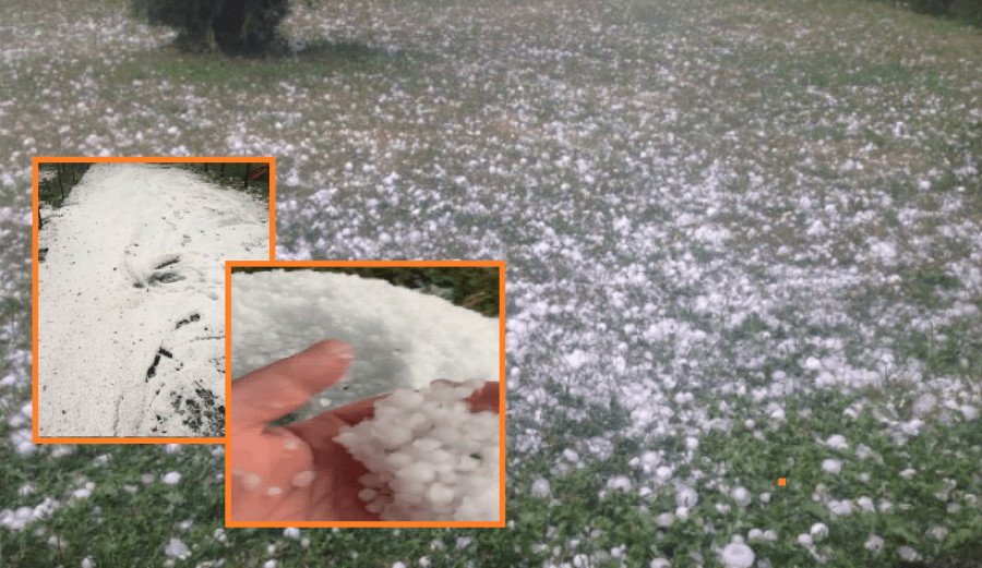 Moti i paqëndrueshëm në vend/ Elbasani përfshihet nga stuhia, shkakton dëme në bujqësi