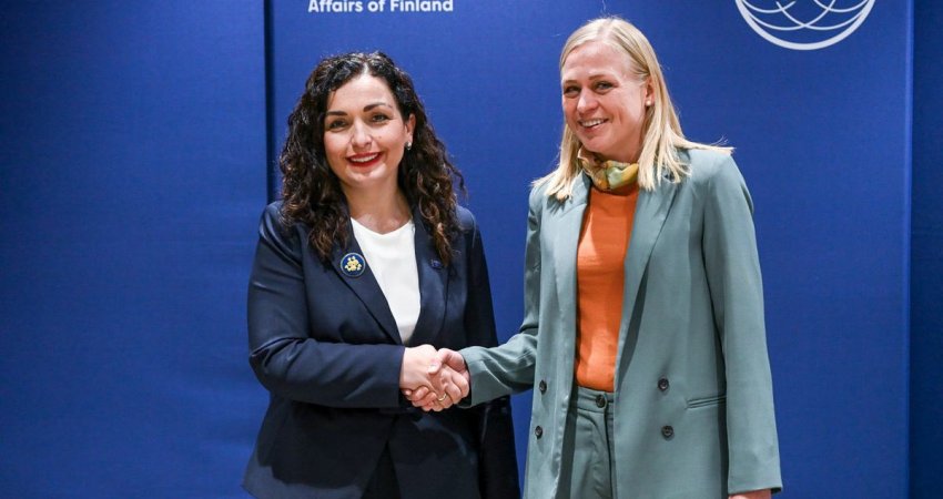 Osmani falënderon ministren e Jashtme finlandeze për mbështetjen drejt integrimit euroatlantik