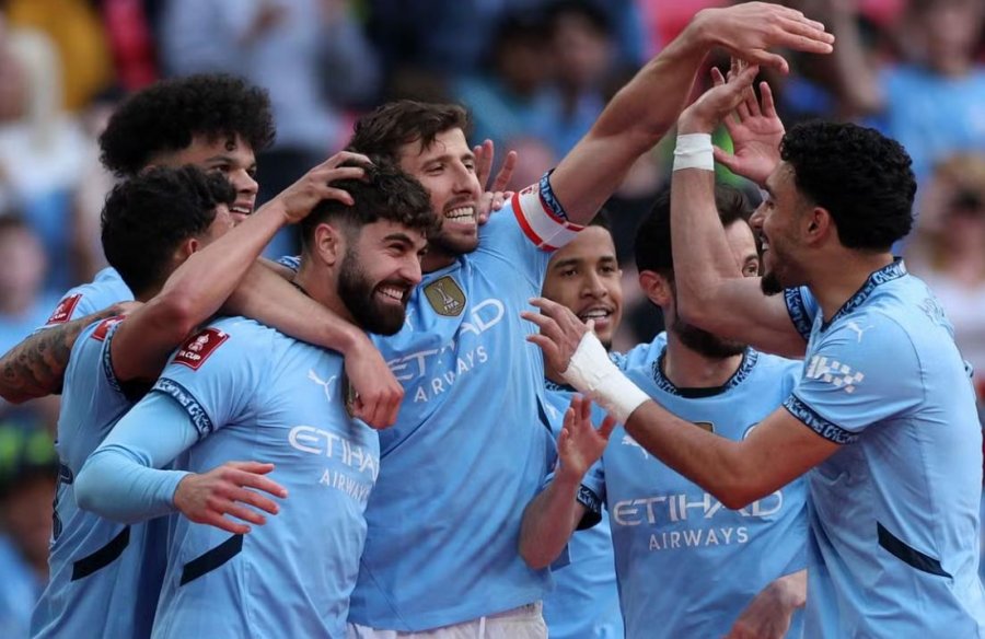 Manchester City siguron finalen e 14-të të FA Cup pas fitores 2-0 ndaj Nottingham Forest