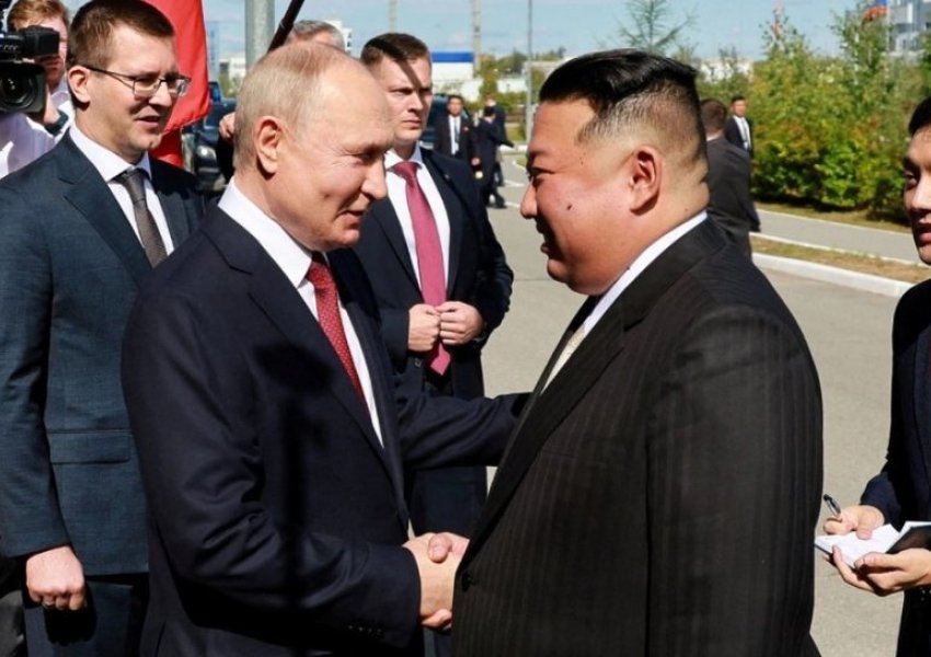 ‘Mbrojtën atdheun tonë si të tyrin’, Putin falënderon ushtarët e Koresë së Veriut dhe ‘shokun’ Kim për çlirimin e Kursk