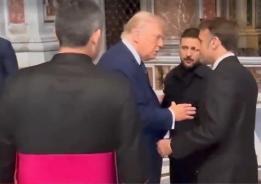 Macron iu afrua... Trump e largoi, nuk e dëshironte në takimin me Zelenskyn në Romë