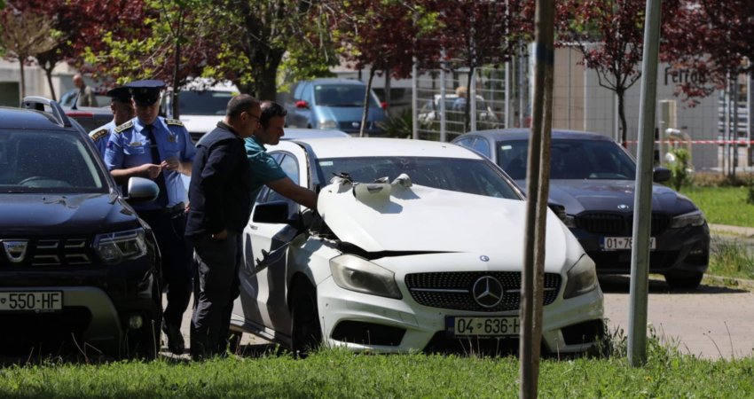 Shpërthimi i veturës së U.D drejtorit të QKUK-së: Nuk ka persona të lënduar nga incidenti