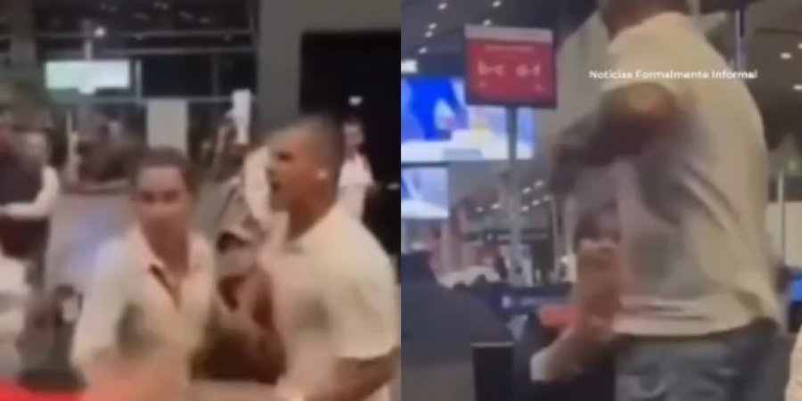 Sherri për një karrige agravon në dhunë, dhunohet një grua në aeroport në Kolumbi, ndërhyjnë udhëtarët e tjerë