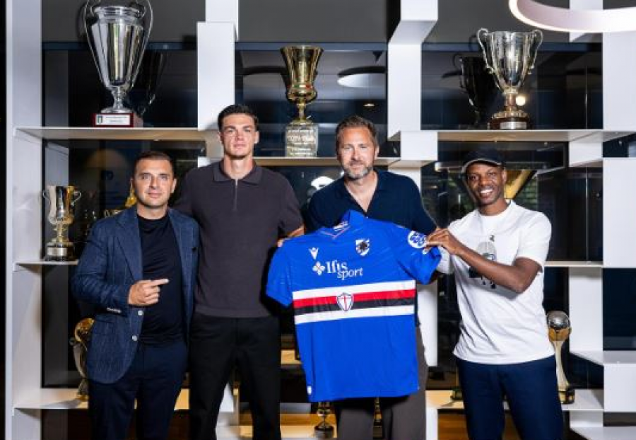Rubin Kazan huazon sulmuesin shqiptar te Sampdoria