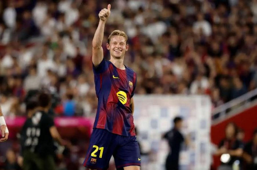 I rëndësishëm në skemat e tajnerit Flick, Frenkie de Jong vendos për të ardhmen