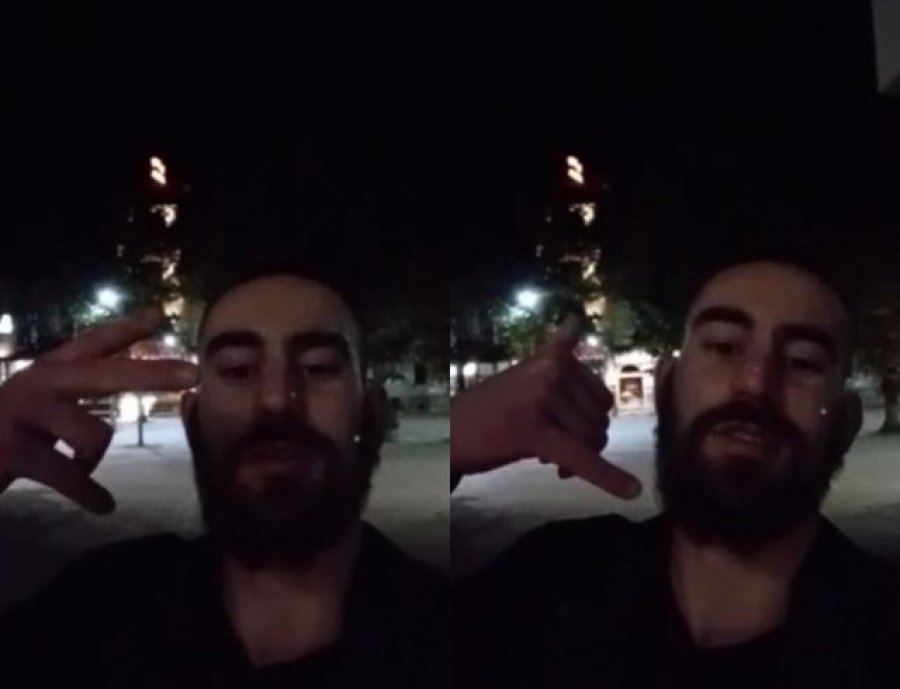 I riu sulmon me gurë bashkinë në Korçë dhe filmon gjithçka 'live'! Shkak, aksioni për lirimin e hapësirave publike