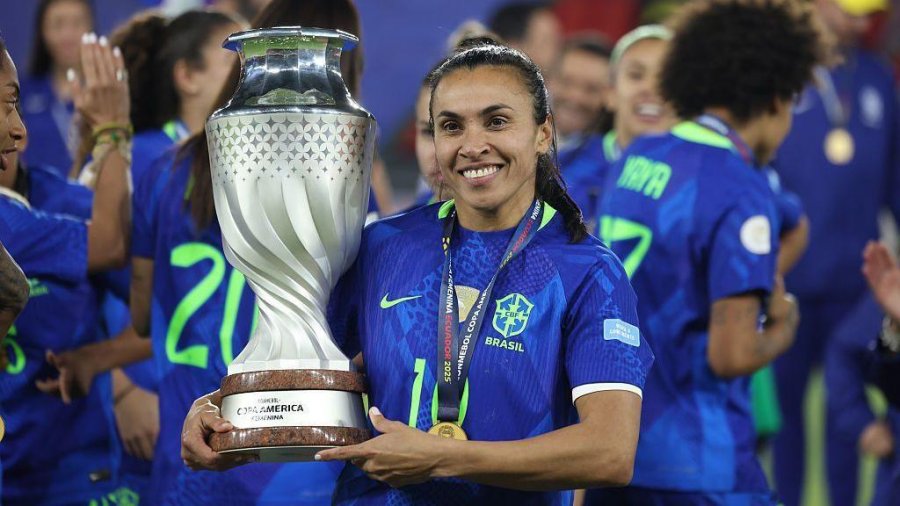 VIDEO/ Brazili fiton Kupën e Amerikës për femra, titulli i katërt kontinental për Marta-n