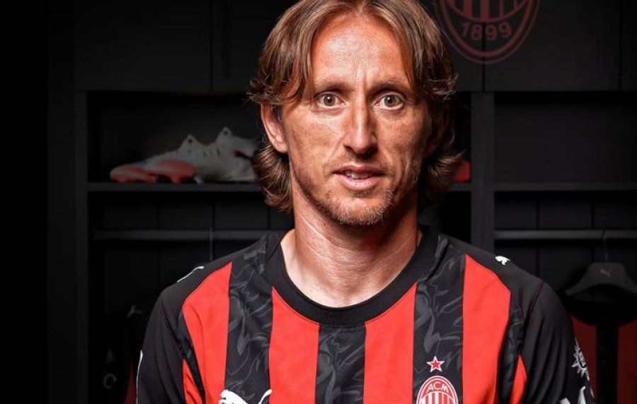 Luka Modrić prezantohet te Milani: Jam këtu për të fituar trofe, s’është koha të mendoj për tërheqjen