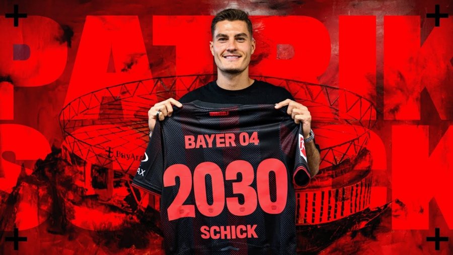 Patrik Schick rinovon kontratën me Bayer Leverkusen