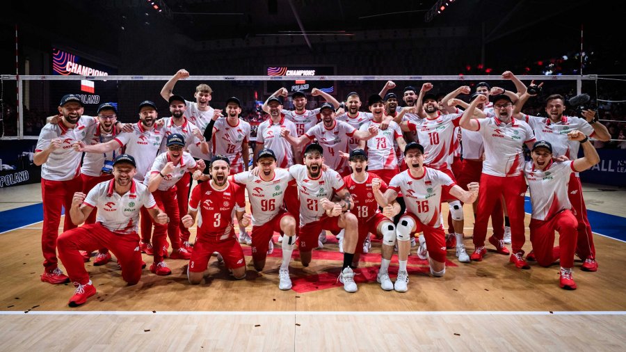 Polonia fiton Ligën e Kombeve në volejboll për meshkuj, mposht Italinë në finale
