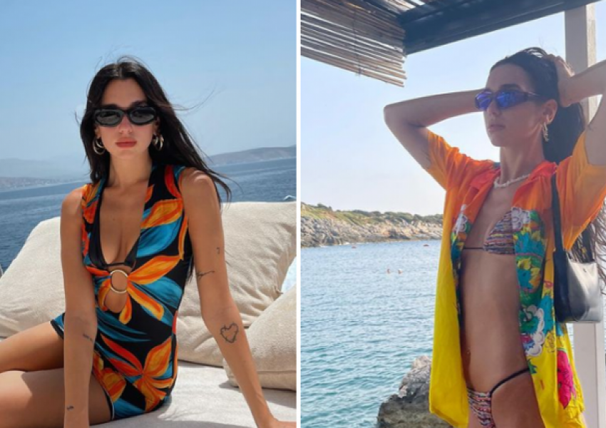 Pas përmbylljes së Festivalit Sunny Hill, Dua Lipa nis pushimet në jug të Shqipërisë