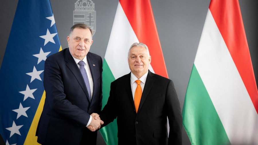 Dodik takohet me Orbanin/ ‘Hungaria nuk pranon dënimin e gjykatës ndaj tij’