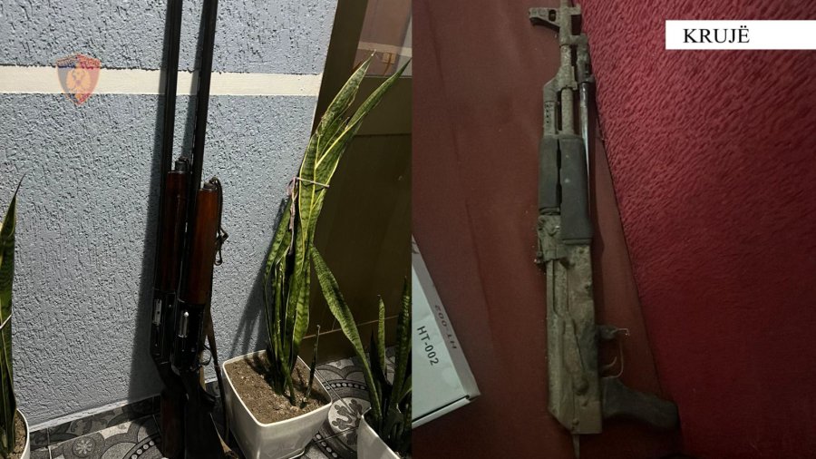 Parandalohet tragjedia në Krujë, arrestohet 41-vjeçari që kanoste me kallashnikov familjarët