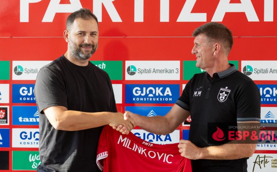 Milinkoviç, me ambicie të mëdha te Partizani: Kam ardhur për titullin