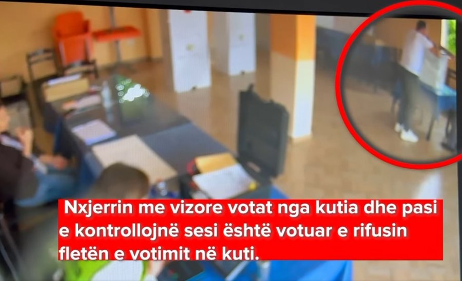 Bardhi publikon tjetër video: Kontroll nga vëzhguesit e PS mbi çdo votues në qendër votimi